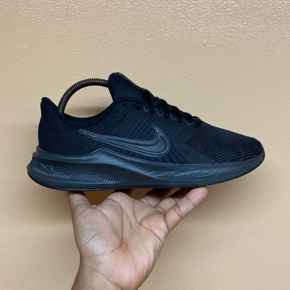 Nike Downshifter 11 Women’s Running Sneakers “Triple Black” - Picture 4 of 17
